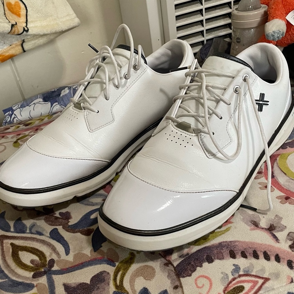 White Golf Men's Shoes